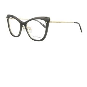 NWT ALEXANDER McQUEEN 52mm OPTICAL FRAMES CAT EYE GLASSES EYEGLASSES
